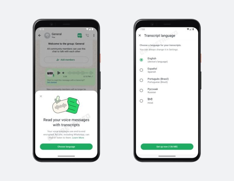 Level Up Your Chats: WhatsApp Android Beta Gets Voice Message Transcription