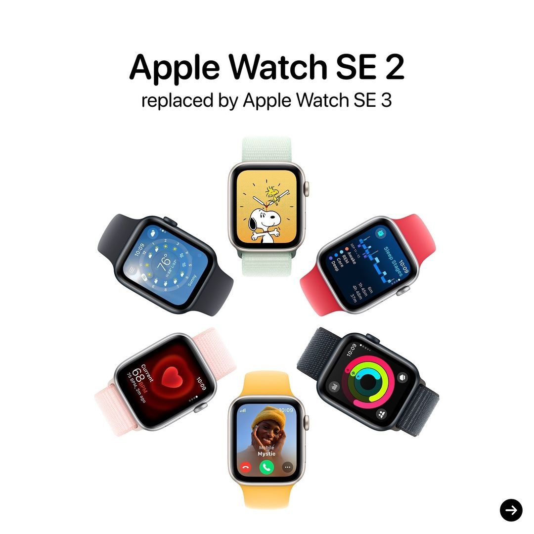 Apple Watch SE 3: The End of the Apple Watch SE 2 Line? Apple Watch SE 2 replaced by Apple Watch SE 3
