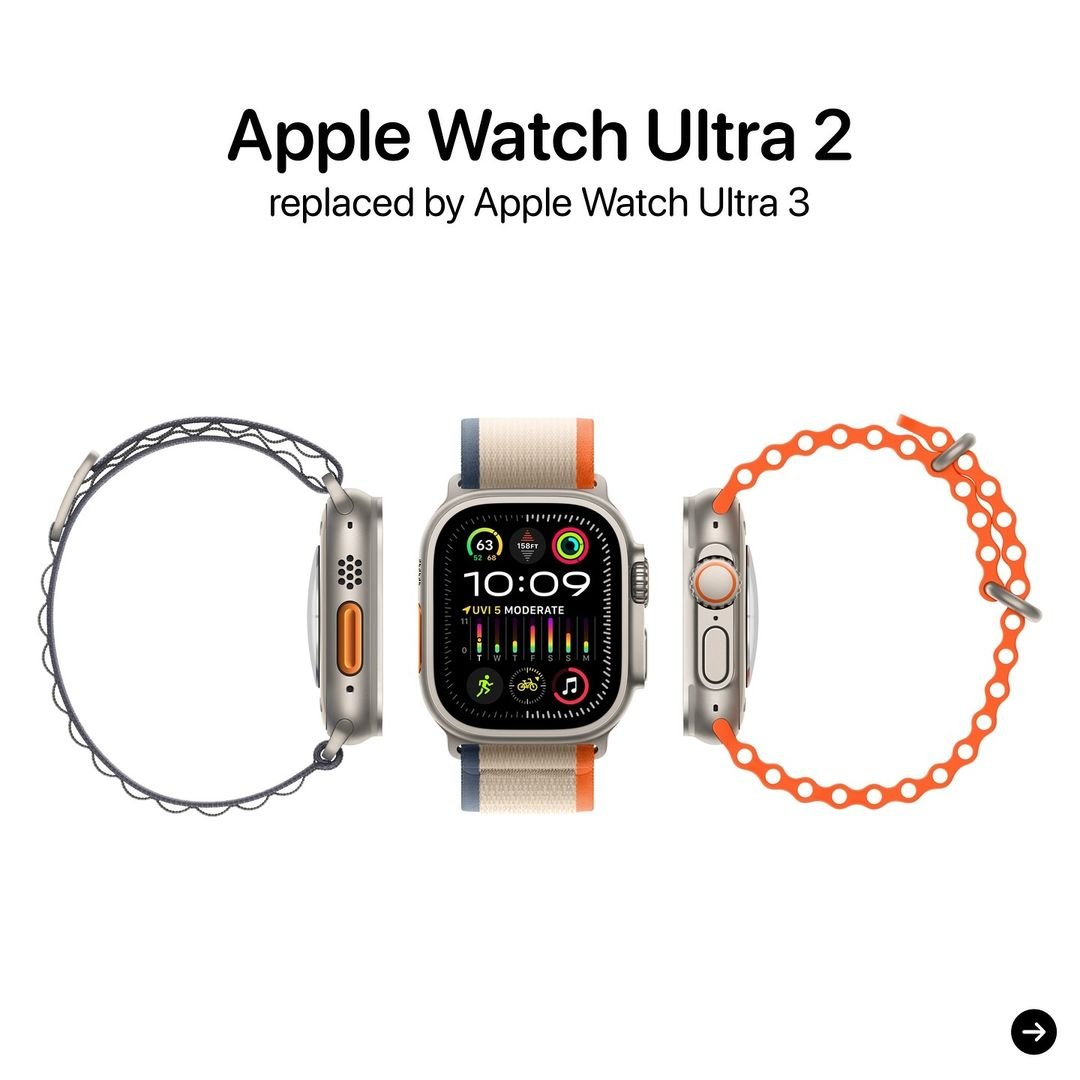 Apple's September Launch: Potential Discontinuation of Apple Watch Ultra 2 Apple Watch Ultra 2 replaced by Apple Watch Ultra 3