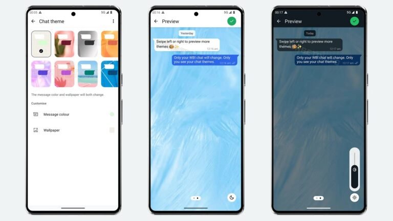 WhatsApp will soon allow you to customize your chat theme with colors and wallpapers