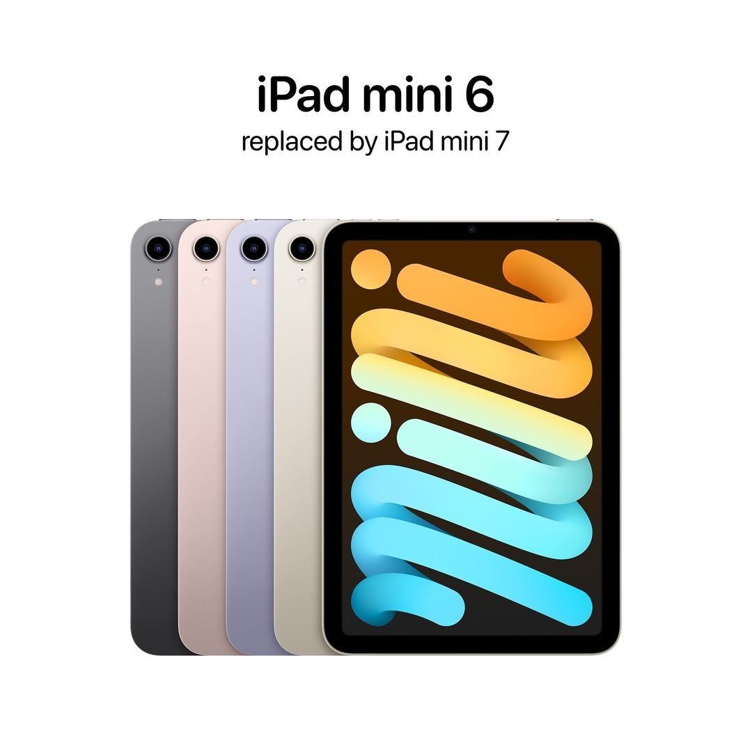 iPad mini 7: The End of the iPad mini 6 Line? Rumored Apple product discontinuation: iPad mini 6