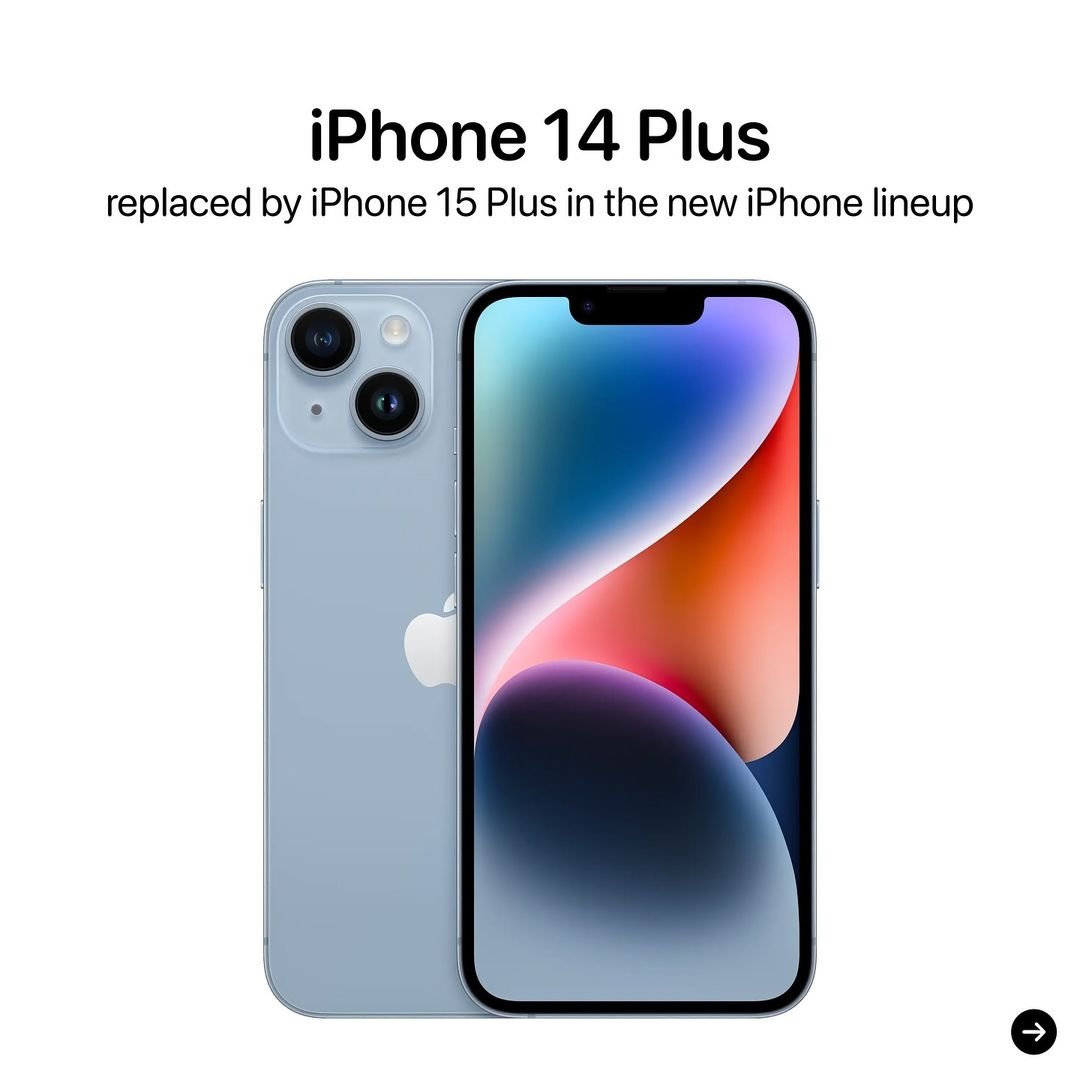 Apple's Upcoming Event: A Farewell to the iPhone 14 Plus? Rumored Apple product discontinuation: iPhone 14 Plus