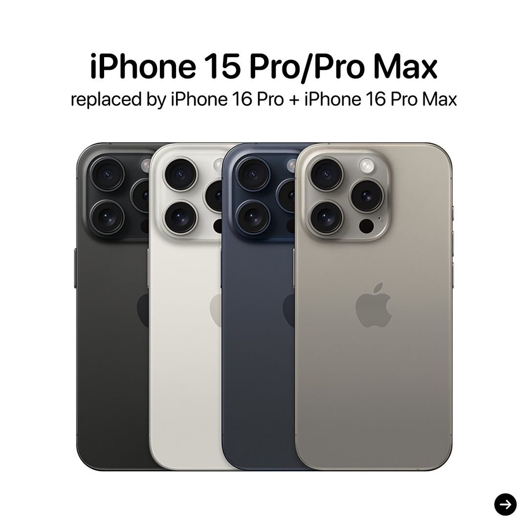 pple's Upcoming Event: A Farewell to the iPhone 15 Pro and Pro Max? Apple iPhone 15 Pro and Pro Max replaced by iPhone 16 Pro and Pro Max