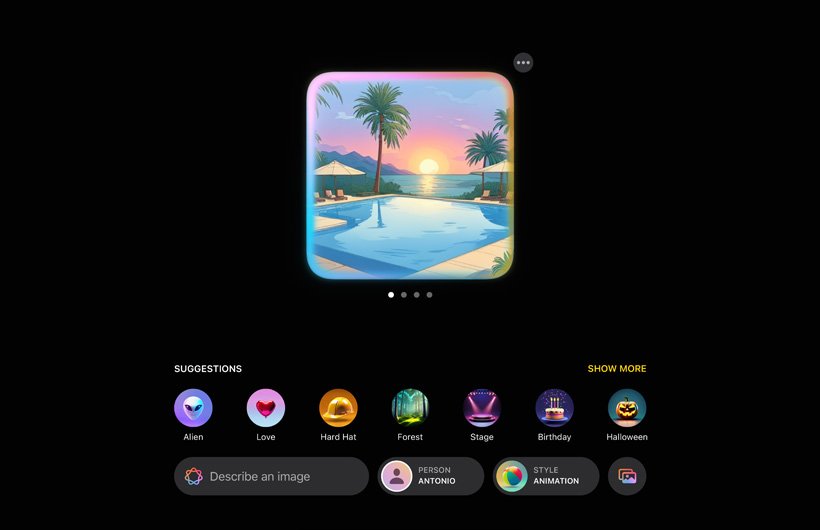 iOS 18.2 Beta: Create Custom Images with Image Playground, an AI-Powered Feature