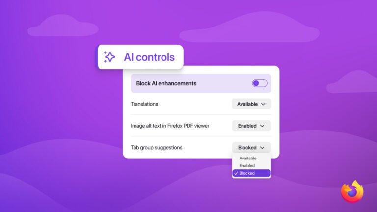 Firefox 148 Update: Finally, a browser that lets you block AI