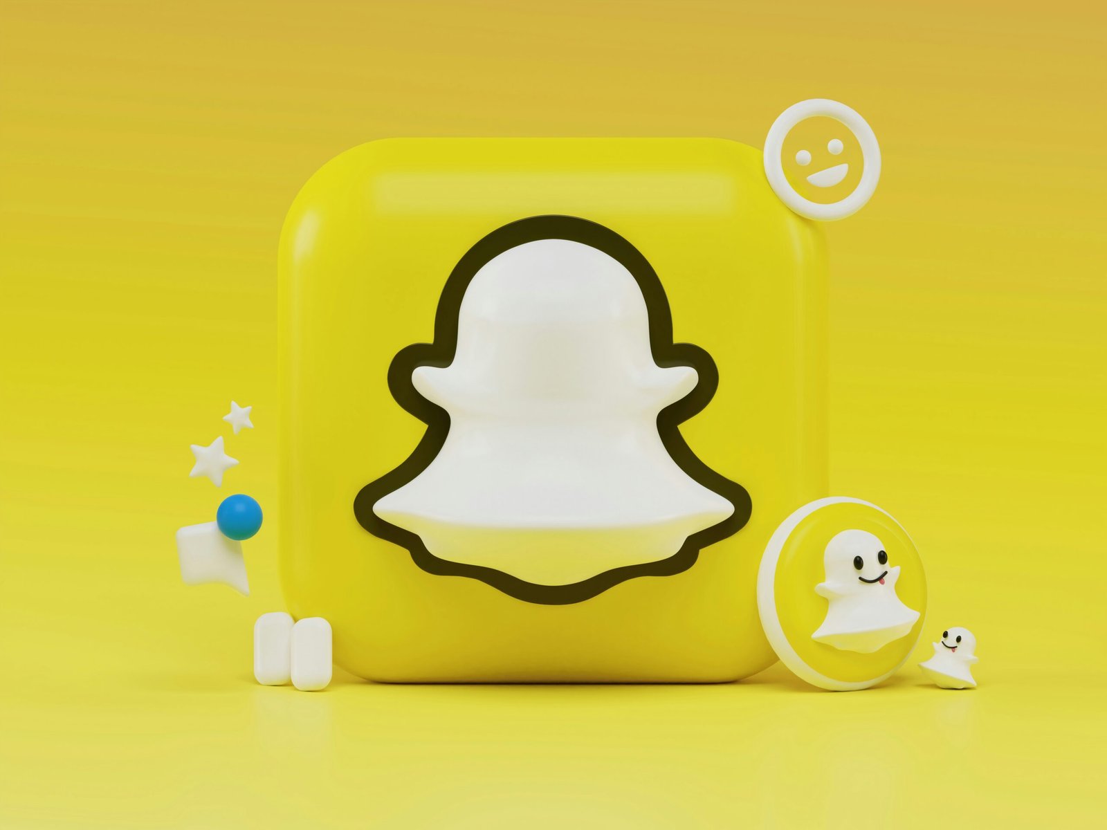 A 3D Snapchat ghost logo representing Snap Inc. amidst its 2026 workforce restructuring, 1,000 job cuts, and shift toward AI efficiency. Snap Inc. Logo - 2026 Tech Layoffs & AI Restructuring