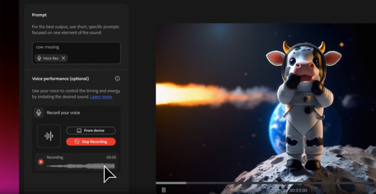 Adobe’s new revolutionary AI audio tool lets you transform any sound into realistic effects