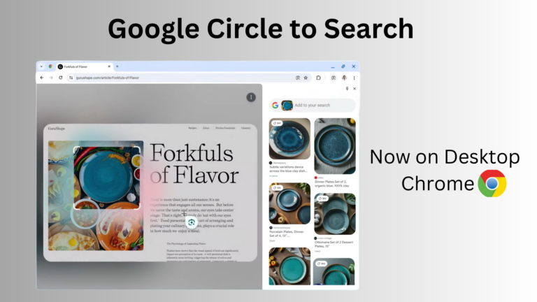 Desktop Chrome is Getting Its Own Circle to Search: What to Expect