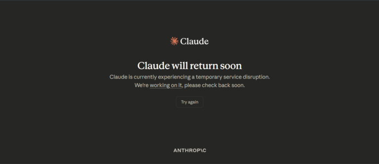 Claude AI is currently down with major login failures across regions