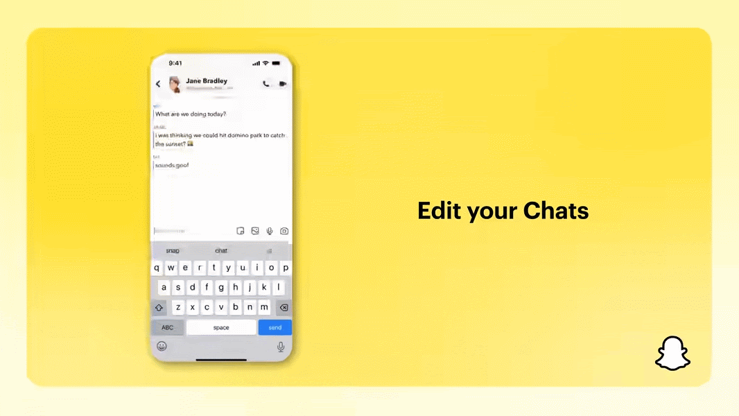 Edit Your Sent Messages on Snapchat: Fix Typos and More Snapchat update allows editing sent messages within a five-minute window