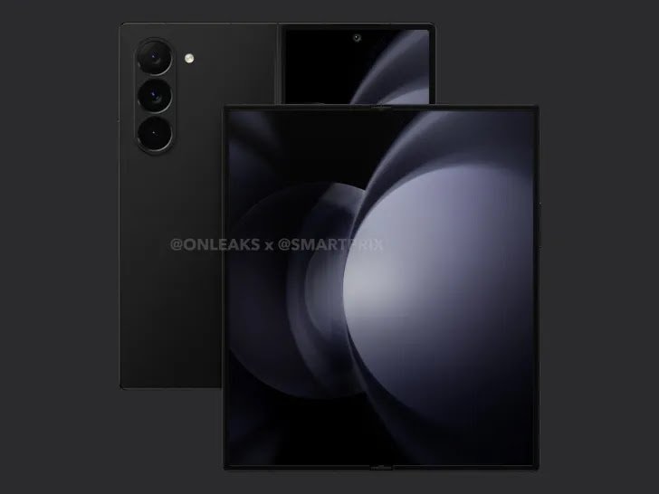 Samsung Galaxy Z Fold 6 leaked design