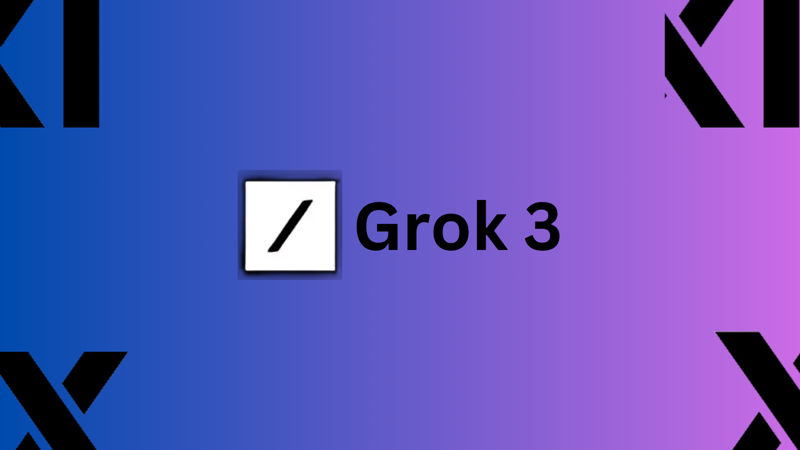 xAI Grok 3: The latest AI model from Elon Musk's xAI xAI Grok 3 logo. Elon Musk's AI model unveiled.