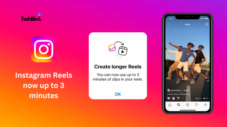 Instagram now lets you post 3 minute long reels