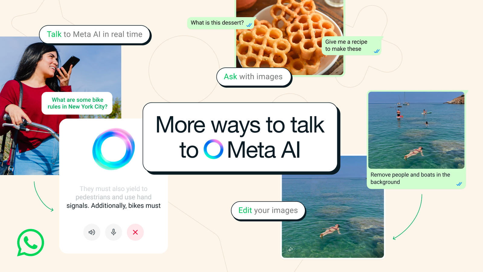 Meta Connect 2024: WhatsApp Introduces AI Chat and Real-Time Photo Editing