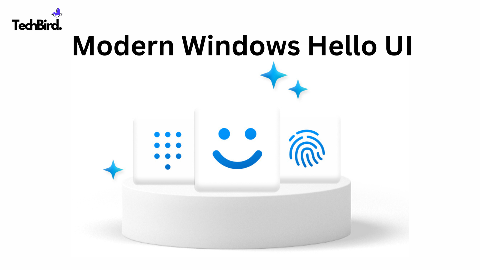 Microsoft's Updated Windows Hello Interface with Pin, Face, and Fingerprint Options New Windows Hello UI Design, Biometric Login, Secure Sign-in