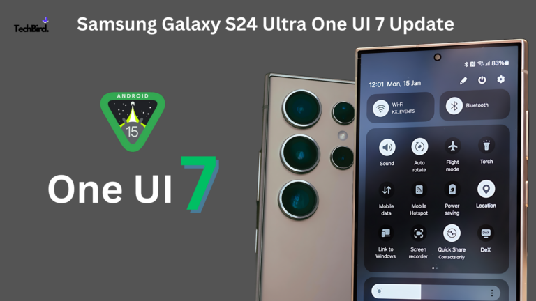 Samsung Galaxy S24 Ultra One UI 7 Update: What to Expect