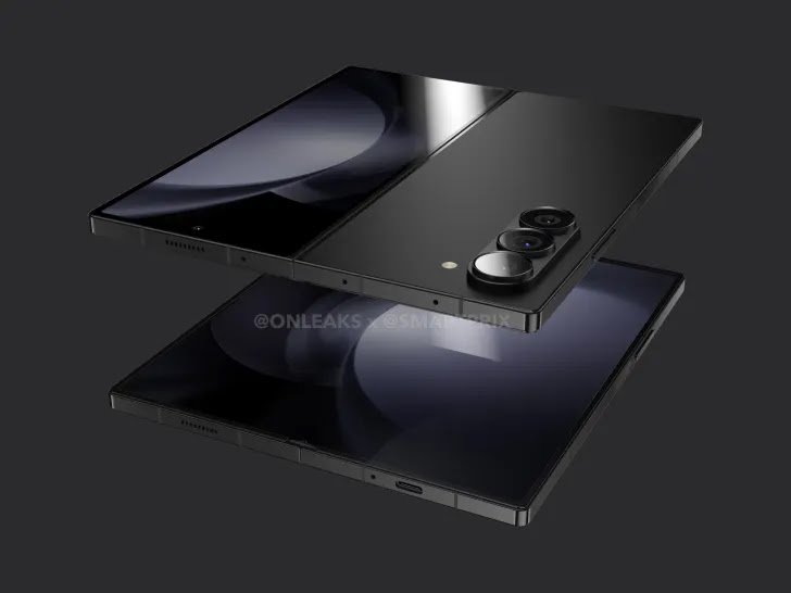 Samsung Galaxy Z Fold 6 with Flat display