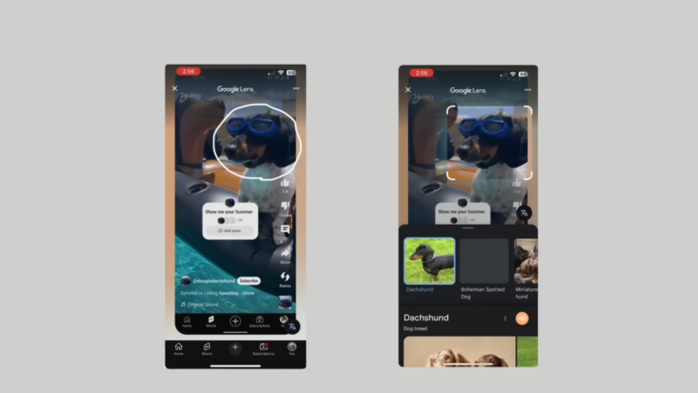 See It, Search It – Google Lens now lets you search inside YouTube Shorts