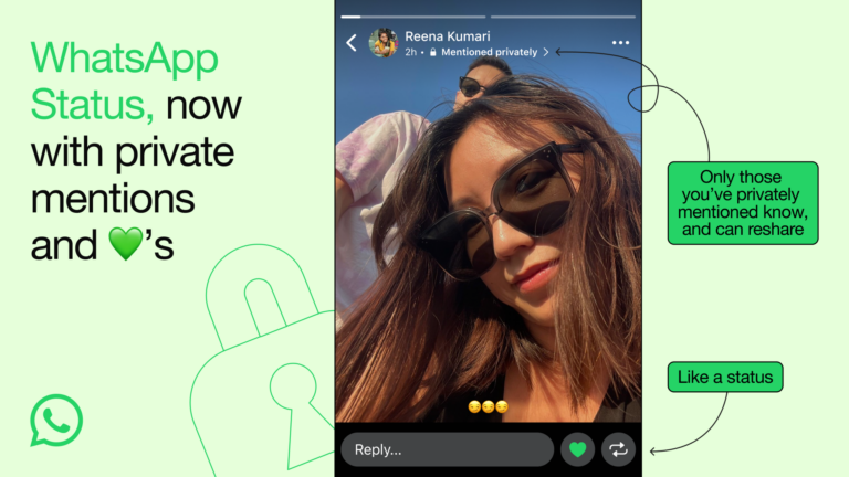 WhatsApp Introduces Exciting New Status Features: Likes and Private Mentions
