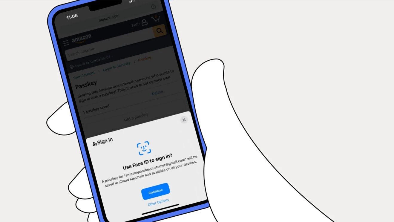 Amazon Passkey setup on iOS: Step-by-step instructions to enable passwordless authentication