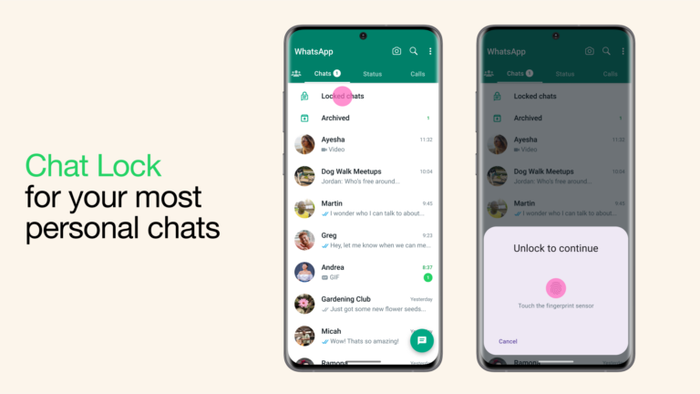 WhatsApp Chat Lock: soon updating with new secret code feature