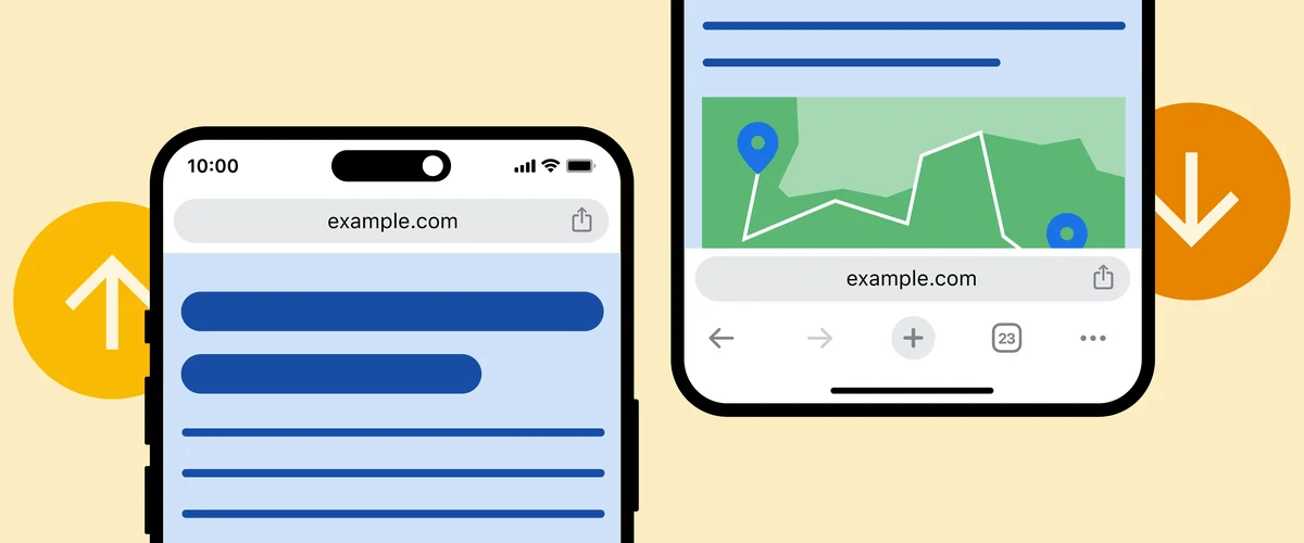 Chrome allow iOS users to move the Address Bar to the bottom