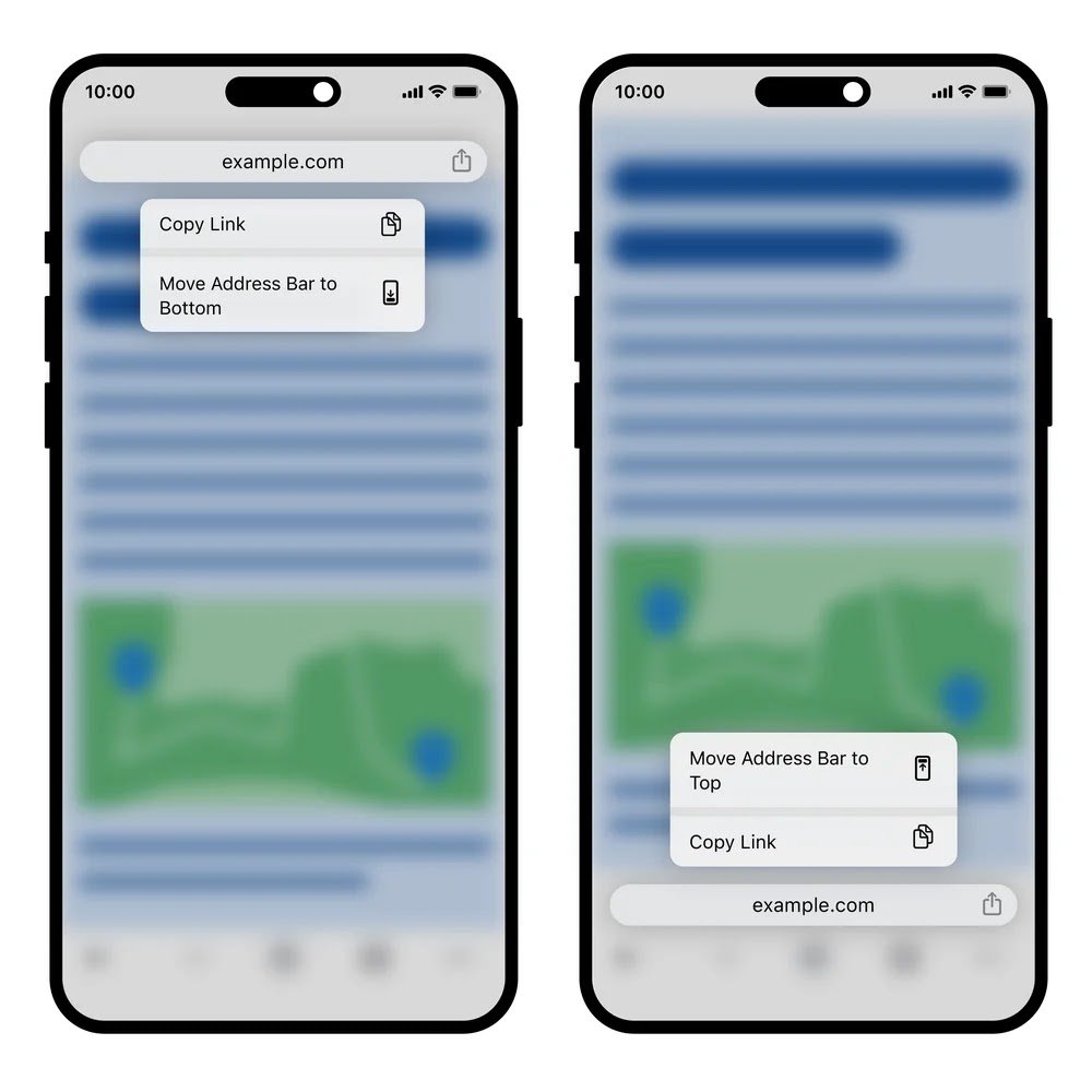 iOS Mobile Browser Settings: How to Move Address Bar to Bottom for Better User Experience