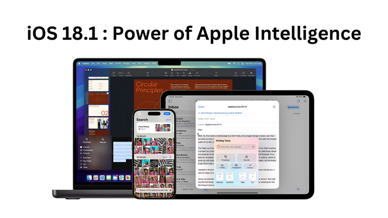 iOS 18.1 Update Unveils Apple Intelligence – What’s New for iPhone Users?