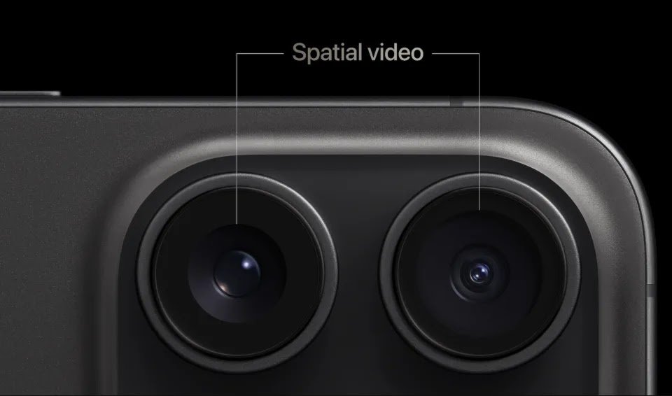 iPhone 15 pro Spatial video recording with iOS 17.2